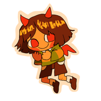 Image 2 of Chara and Frisk Stickers 