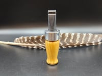 Image 2 of Osage Crow Call with Polished Metal Bands