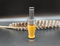 Image 3 of Osage Crow Call with Polished Metal Bands