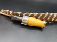 Image 4 of Osage Crow Call with Polished Metal Bands