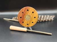 Image 1 of Canarywood Pot Call, Grey Slate over Glass. #755