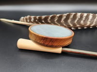 Image 3 of Canarywood Pot Call, Grey Slate over Glass. #755