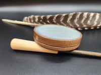 Image 3 of Walnut Pot Call.  Grey Slate over Glass #756