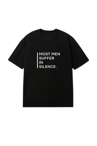 Image 1 of Most Men Suffer (T-Shirt) Blk