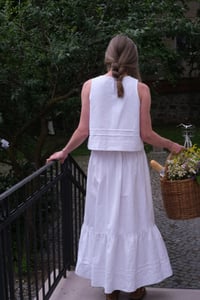 Image 3 of GERTRÚD Cotton Pintuck Top
