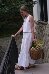 Image 2 of GERTRÚD Cotton Pintuck Top