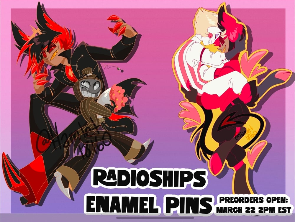 Image of RadioShips Enamel Pins
