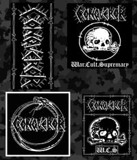 Conqueror / Logo / 4 Sticker Pack
