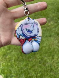 Mini TV TIME! Mousepad Keychain