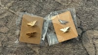Image 3 of Huegla studs Golden Hustle Collection