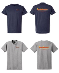 Long Beach Boats Logo Treeline Tee