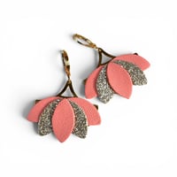 Image 1 of Boucles Aurore - Doré / Pêche 