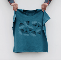 Image 3 of Eucalyptus Flowers Loose Fit Boxy Tee