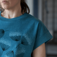Image 5 of Eucalyptus Flowers Loose Fit Boxy Tee