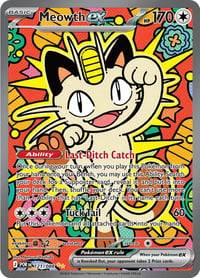 Meowth ex - 121/088 - ME03: Perfect Order - Near Mint