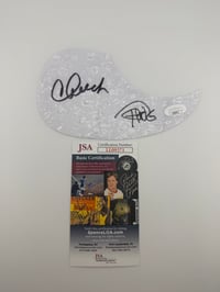 Image 2 of Cheech and Chong autographed acoustic PickGuard JSA COA 