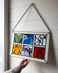 Image 3 of flowers in the window (14 x 10 in)