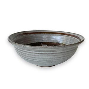 Image of STUDIO POTTERY SERVING BOWL