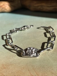 Image 1 of Silver Paw Bracelet 
