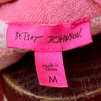 Image 12 of Betsey Johnson Terry Cloth Robe Medium 