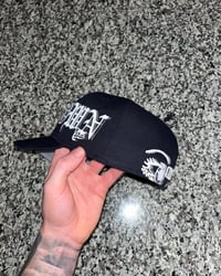 Image 4 of NAVY BLUE HOUSTON ASTROS “H- TOWN” CUSTOM FITTED CAP