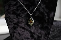 Image 7 of Dead Good teardrop ladybird and lichen pendant