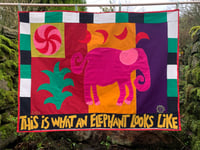 Image 1 of Elephant banner 