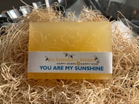 Image 1 of You Are My Sunshine Honeybee Glycerin Body Bar