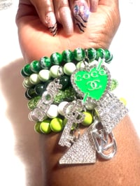 Image 1 of Green 6 stack