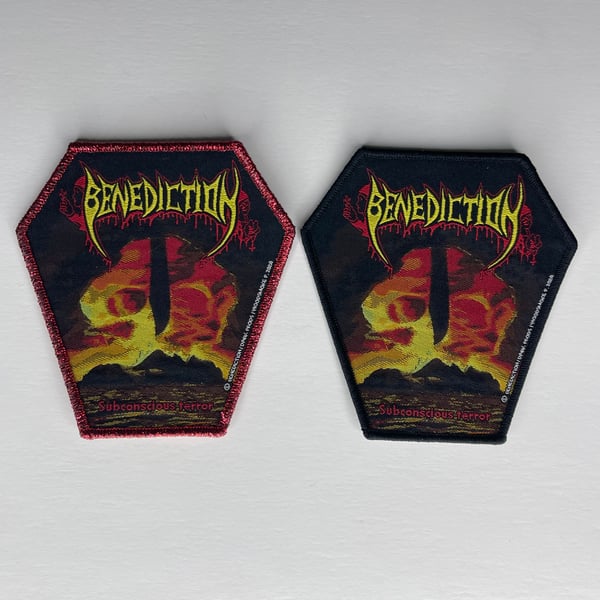 Image of Benediction - Subconscious Terror Woven Patch