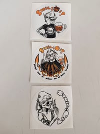 Image 1 of Strig:Oi! zine sticker pack