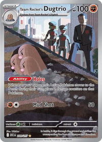 Team Rocket's Dugtrio - 239/217 - ME: Ascended Heroes - Near Mint