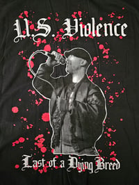 US Violence Blood Spatter Shirt