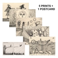 Image 1 of 5"x7" Print Variety 5-Pack w/ 1 Postcard