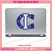 Image 5 of Indianapolis Colts Football Set Design SVG Files, Cricut, Studio, Digital Cut Files