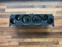 Image 6 of 64-66 C10 C20 Chevy Truck Gauge Cluster with new Gauges and Sensors - GPS Speedo | No CEL