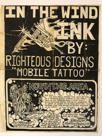 Image 1 of 1980’s Tattoo Bob Mobile Tattoo flyer 