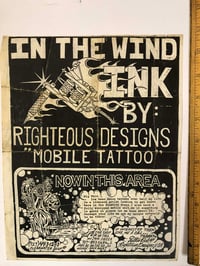 Image 3 of 1980’s Tattoo Bob Mobile Tattoo flyer 