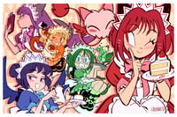 Image 1 of Cafe Mew Mew Mini Print