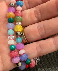 Image 4 of Mixed Gemstone Necklace Y2K inspired