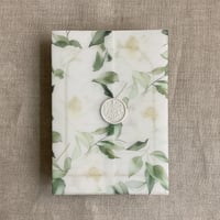 Image 4 of Rosalie floral vellum wraps + envelope liners PACK of 10