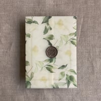 Image 2 of Rosalie floral ivory vellum wraps + envelope liners PACK of 10