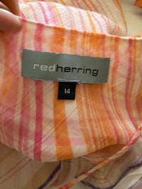 Image 3 of Vintage Y2K striped pastel knot bust cami with double hem 2 