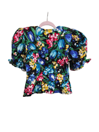 Image 2 of Leslie Fay Floral Print Button-Up
