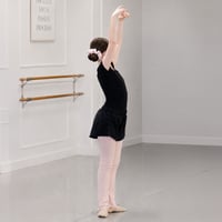 Image 2 of Ballet Pink Long Leg Warmers