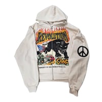 Image 1 of Owp Revolution panther Zip Up Hoodie