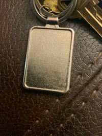 Custom keychains/Barcode