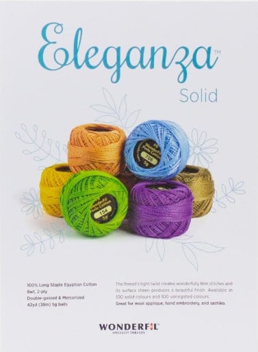 Image of Sample Thread Color Cards for Wonderfil Threads- See all Options