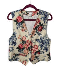Image 1 of Talbots Flower Vest 