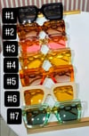 Link Square Frame Trendy Glasses 